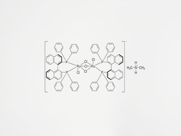 304 二甲铵二氯三(μ-氯)二[(R)-(+)-2,2′-二(二苯基膦基)-1,1′-联萘基]二钌酸盐(II)